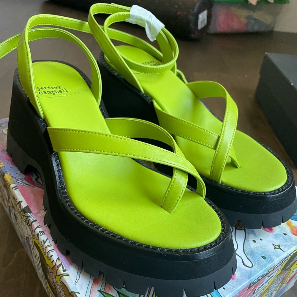 NEW IN BOX Jeffrey Campbell sandals y2k size 8
